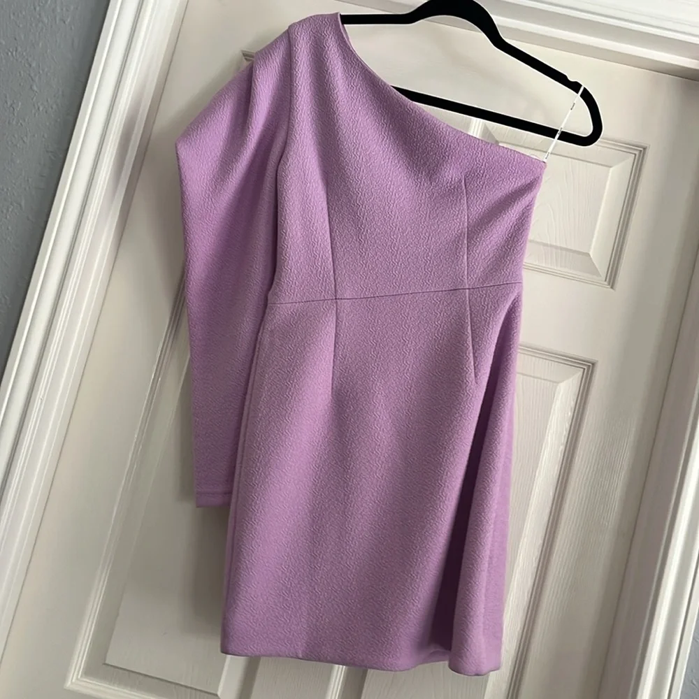 ELLIATT One-Shoulder Lavender Dress